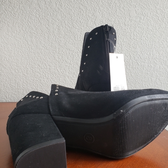 A New Day Black Suede Booties - Picture 3 of 3